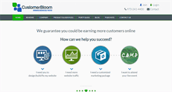 Desktop Screenshot of customerbloom.com